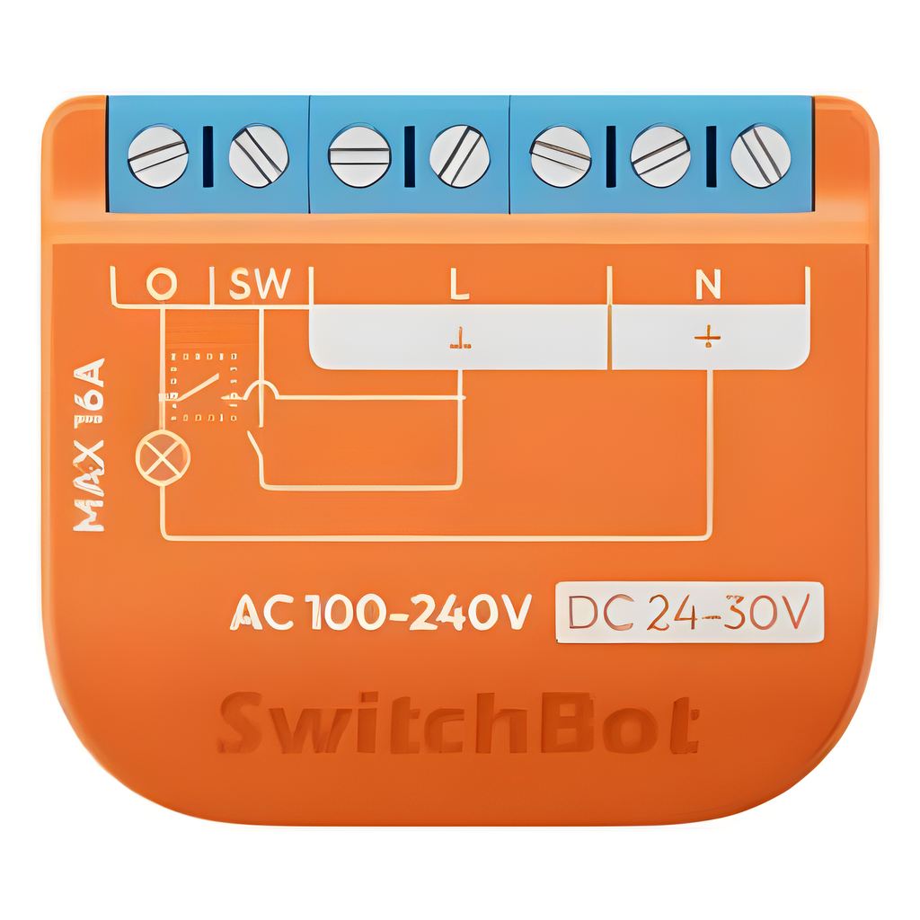 Switch Relevador Inteligente conectividad inalámbrica Wi-Fi y BLE Medición de Consumo