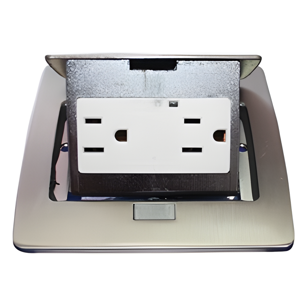 [TH-MC-PC] Mini Caja de Piso Rectangular en acero Inoxidable
