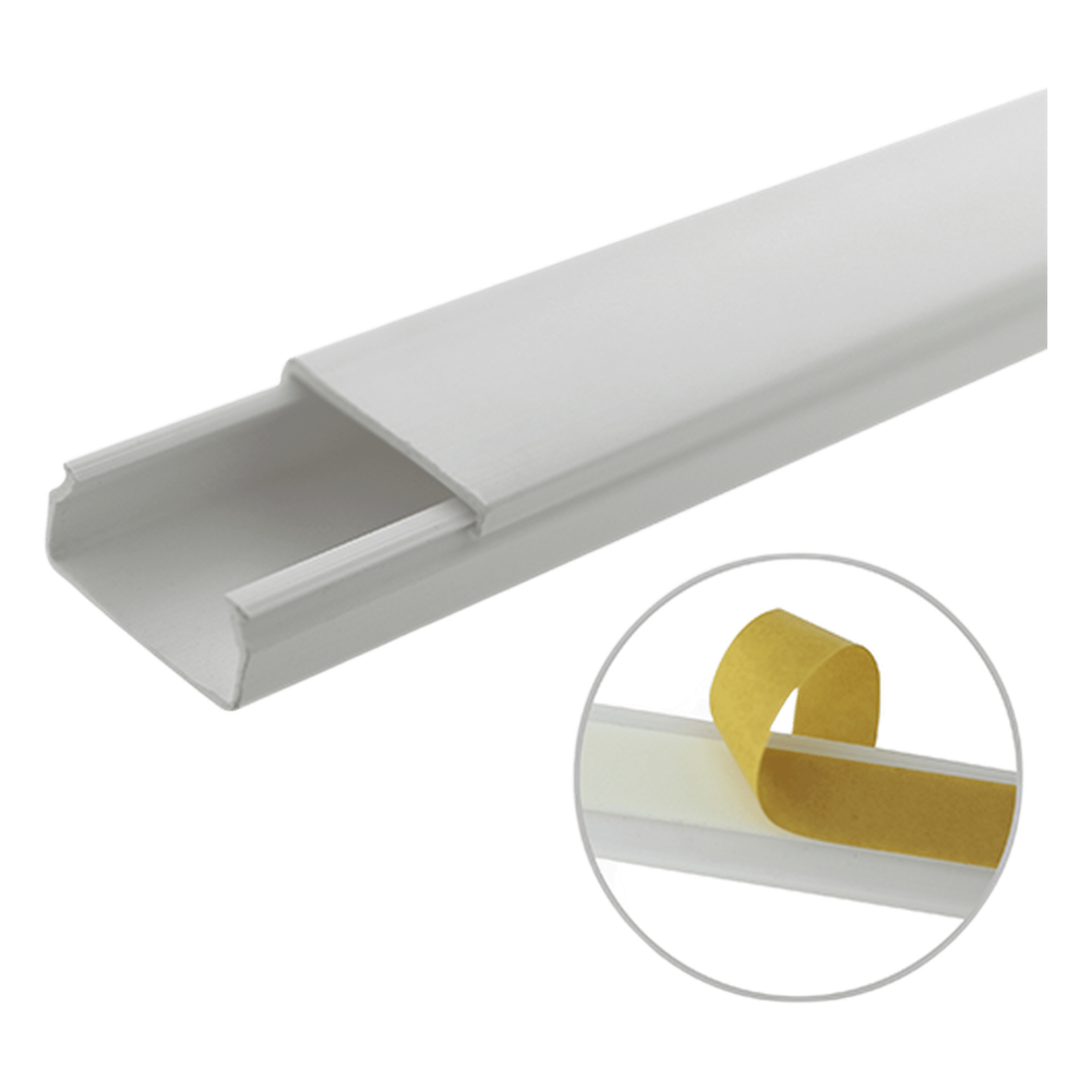 Canaleta 20 x 10 mm, PVC