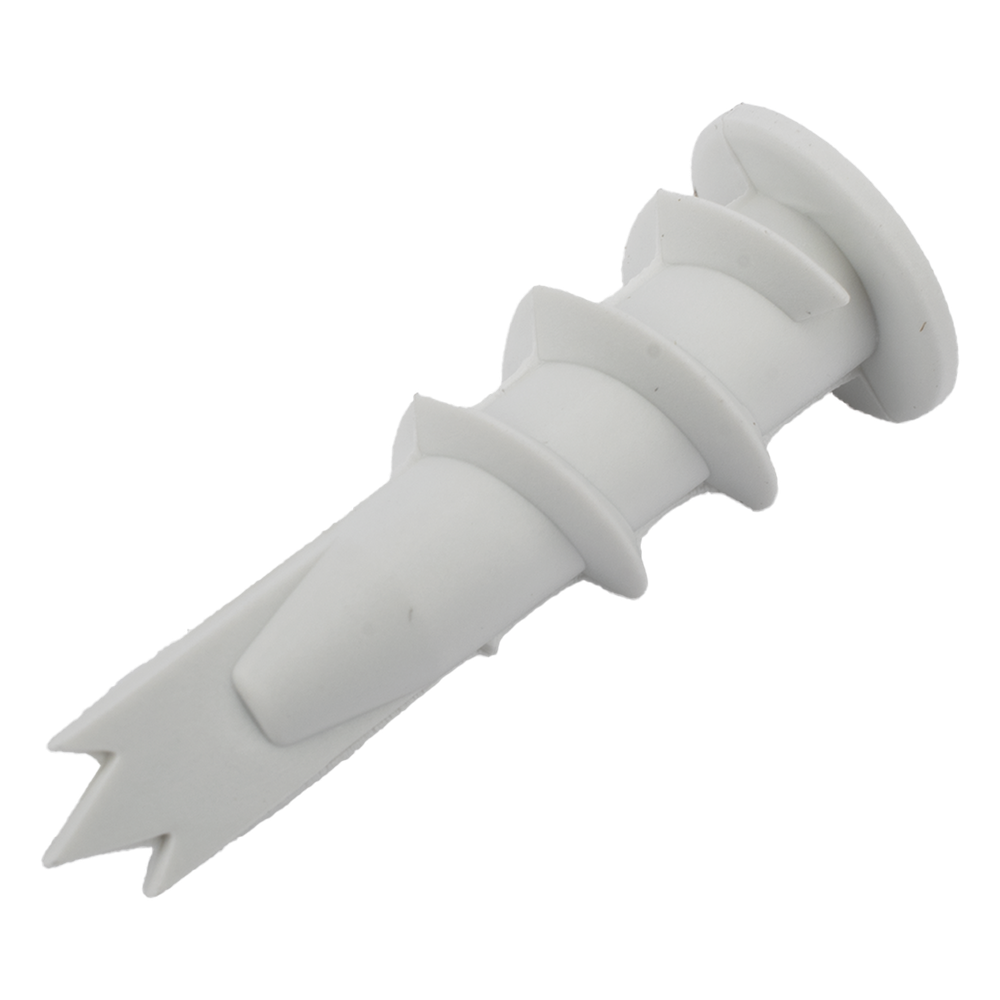 Kit de 10 taquetes autoperforables y 10 tornillos 10mm x 1 1/2"