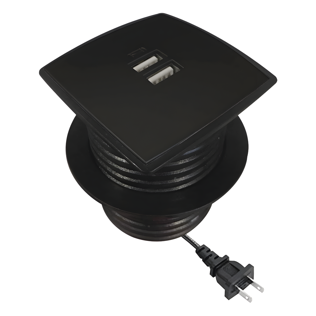 [USB-MULTYB] Caja cuadrada negro