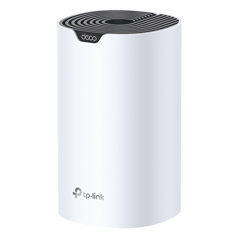 Router Inalámbrico MESH Interior para Hogar / Doble Banda Wi-Fi 5 AC1900 Mbps / 3 Puerto Gigabit WAN / LAN / 3 Antenas Internas / Administración Mediante la App Deco (iOS, Android)