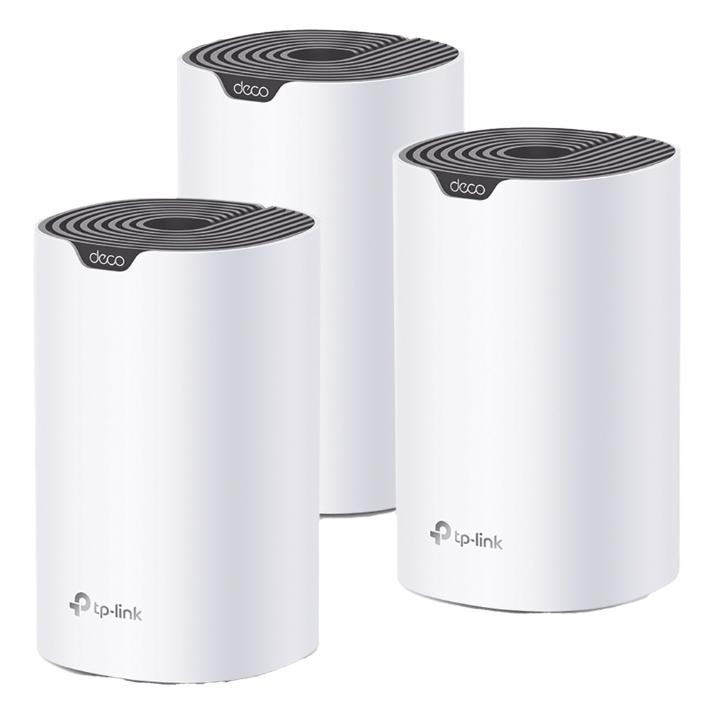 Kit 3 Routers Inalámbricos MESH interior para Hogar 3 puertos