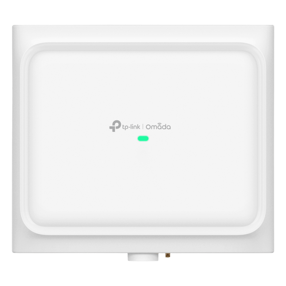 Punto de Acceso Exterior WiFi 6 AX3000 / 2402 Mbps 5 GHz + 574 Mbps 2.4 GHz / Antenas Direccionales 8-10 dBi / IP68 -30°C a +70°con 802.11k / v / r Roaming / PoE+ / Cloud Omada