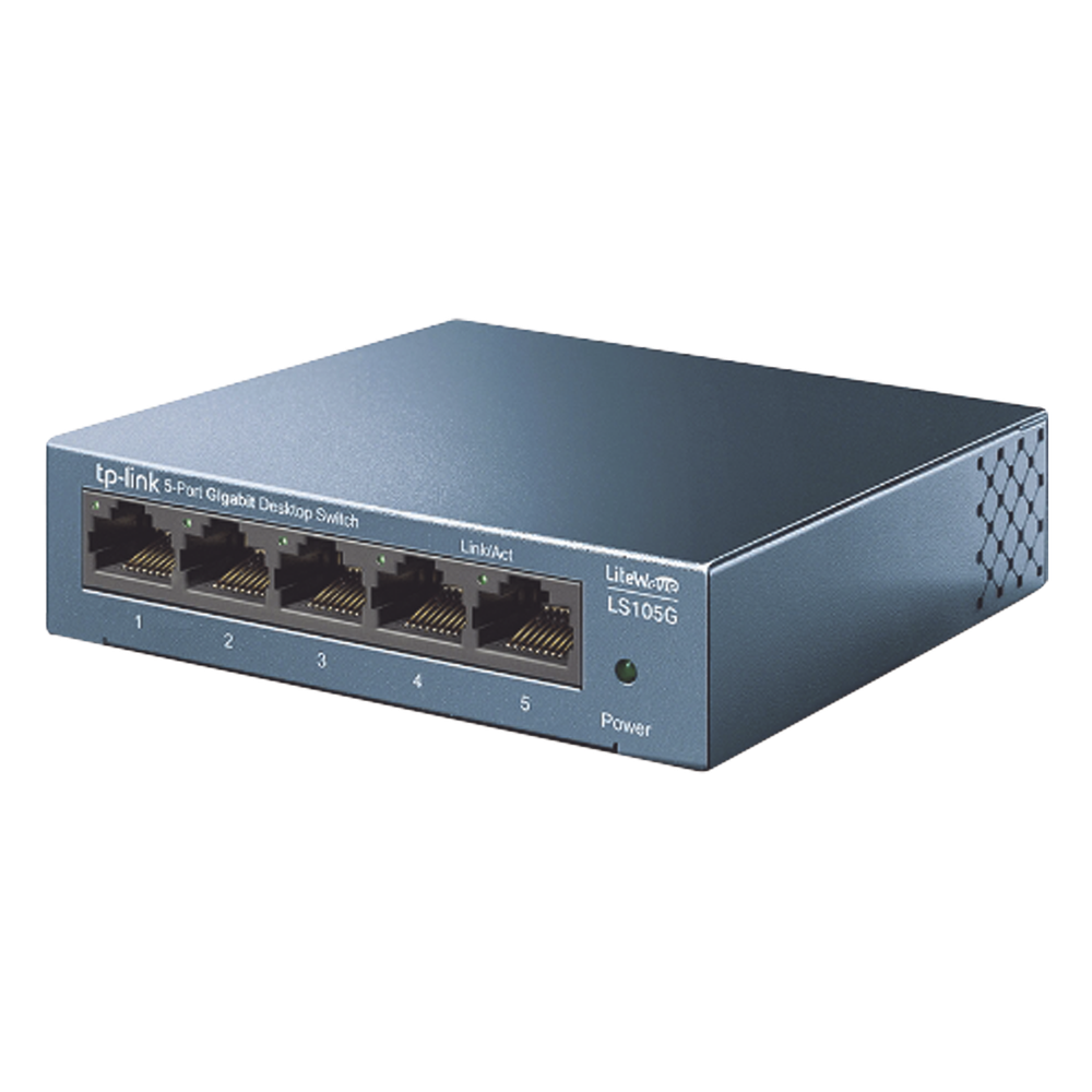 Switch 5 puertos, Gigabit