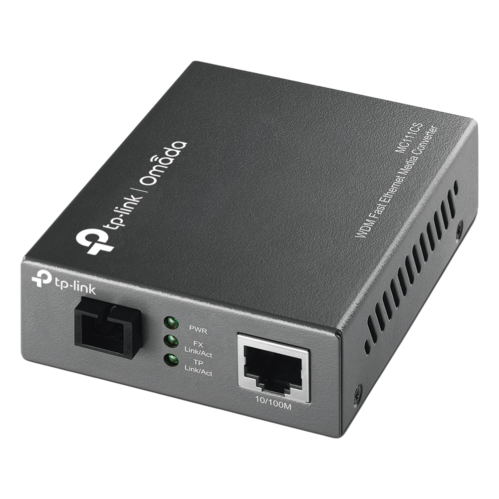 Convertidor Fibra Óptica WDM Monomodo 1 puertos