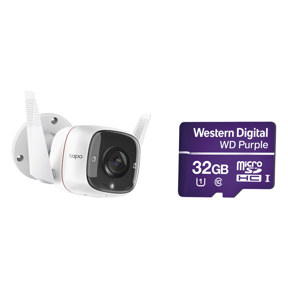 Kit de videovigilancia Wi-Fi, 2 MP
