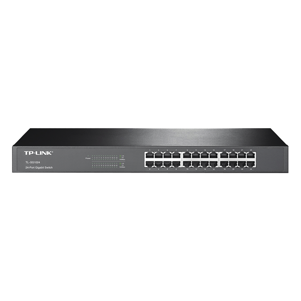 Switch Gigabit no administrable de 24 puertos 10 / 100 / 1000 Mbps