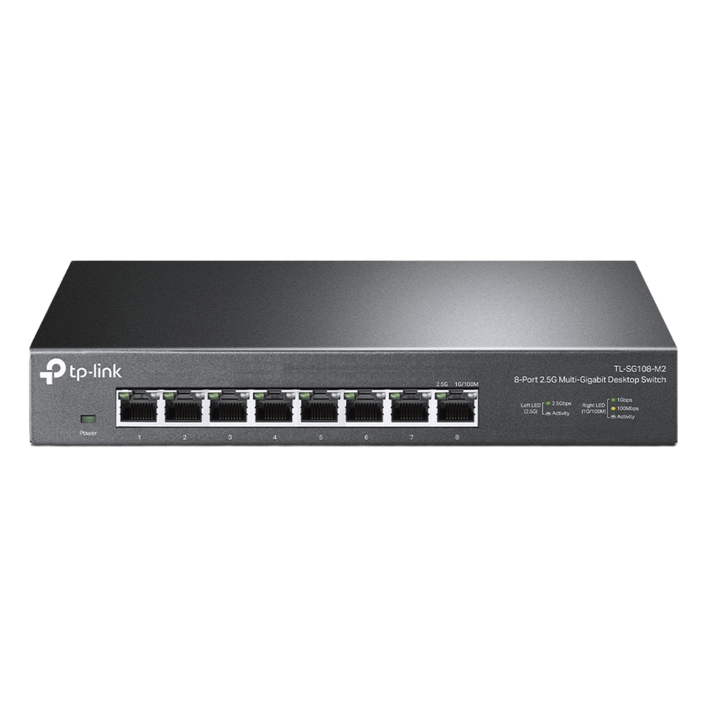 Switch no administrable 8 puertos, Gigabit