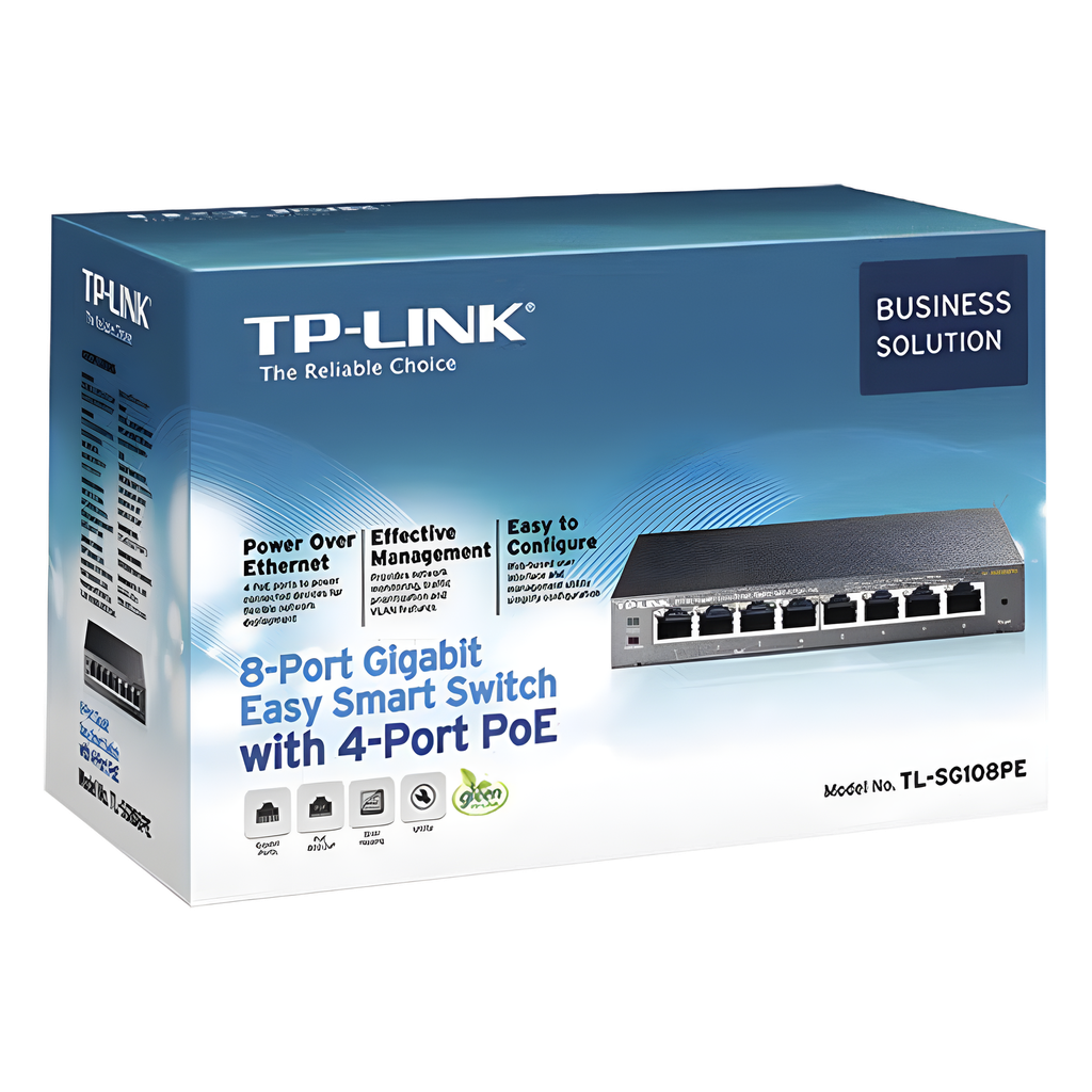 Easy Smart Switch PoE JetStream, 8 puertos 10