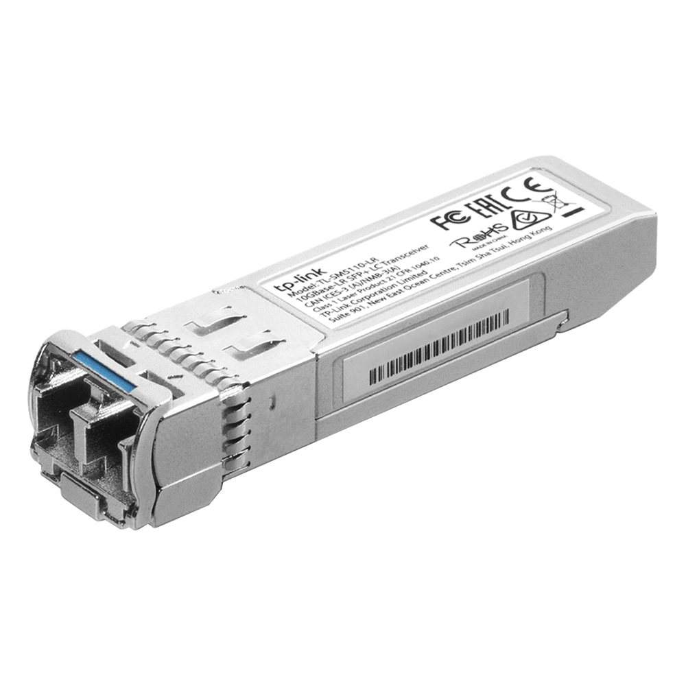 Transceptor SFP+ monomodo, 10 km, LC