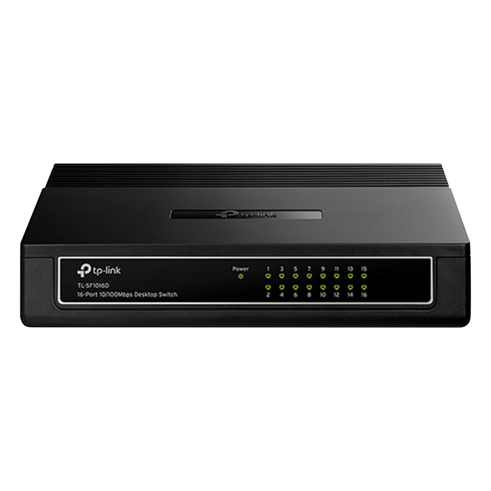 Switch no administrable 16 puertos, 10/100 Mbps