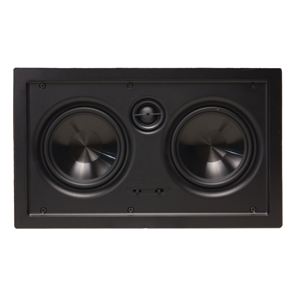 [GHT55P] altavoces de montaje en la pared | woofers dobles de 5in | tweeter de 1in | 100W | 8ohms