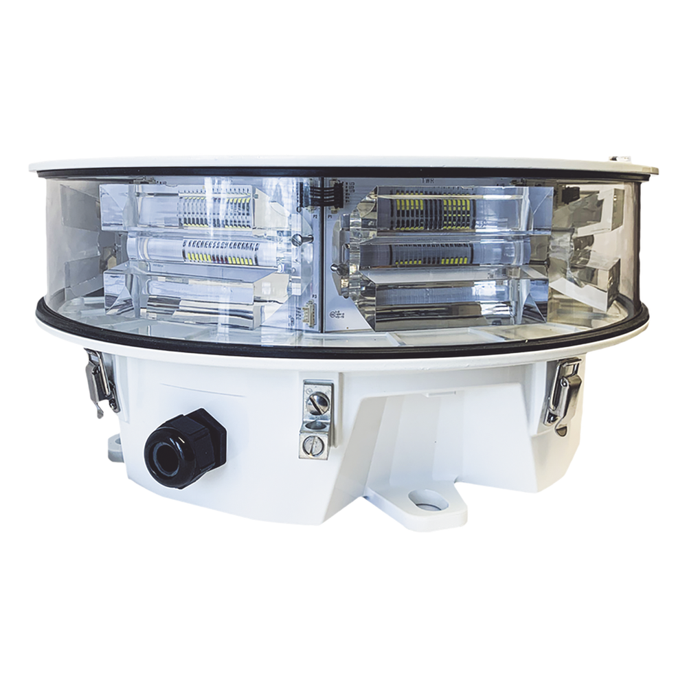 [WHITESTAR] Baliza LED de Obstáculos Intensidad Media STAR Series blanco