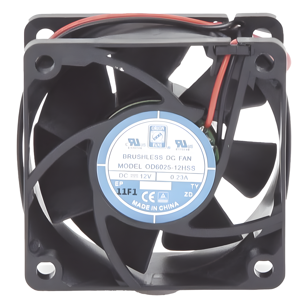Ventilador Anticondensante Axial Cuadrado 60x60x25 mm