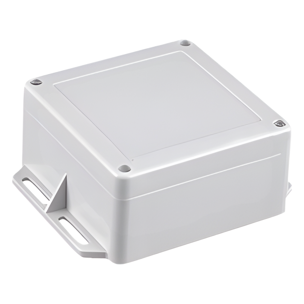 Gabinete para exterior 120 x 120 x 60 mm, IP65, gris