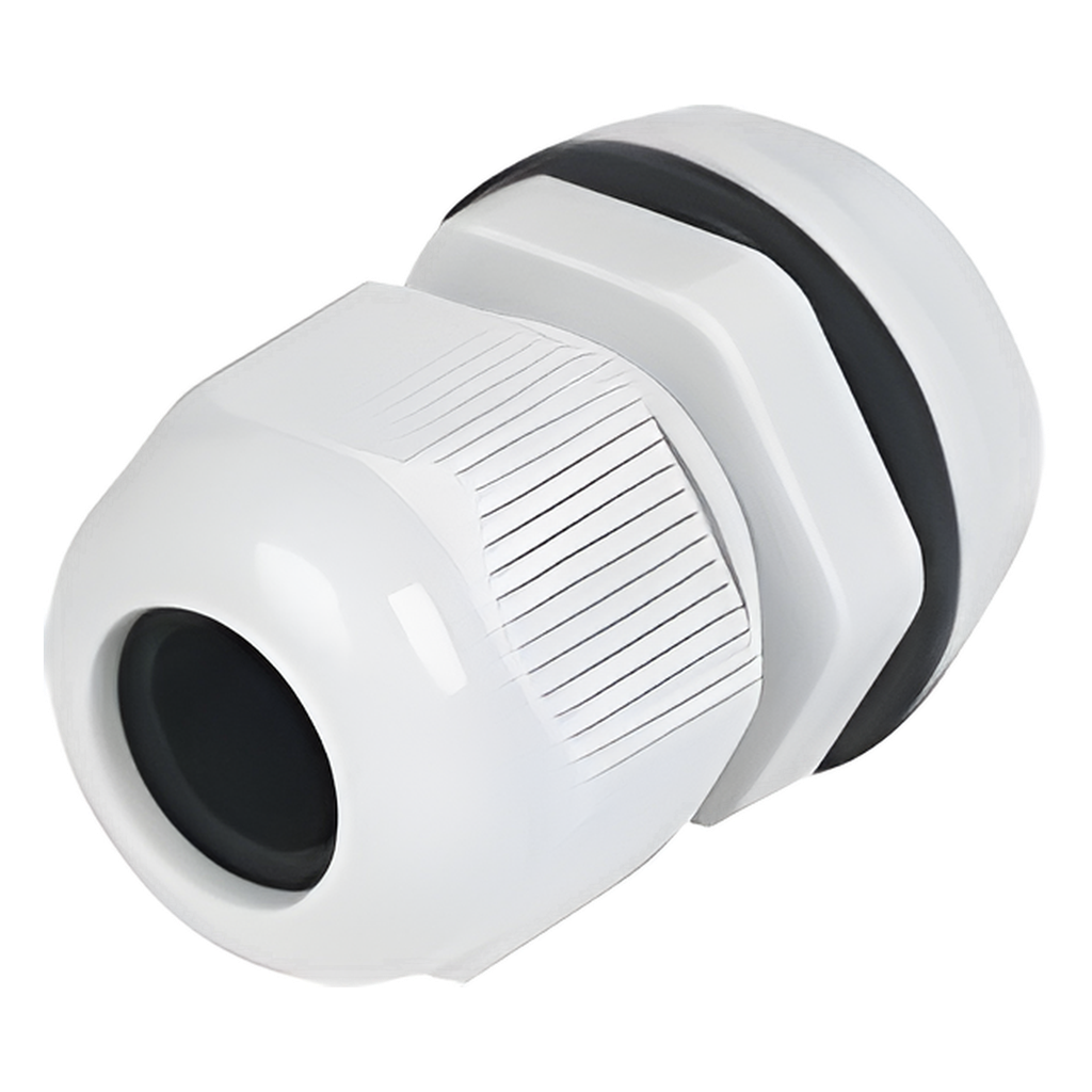 Conector Plástico Tipo Glándula para Cable de 16-20 mm