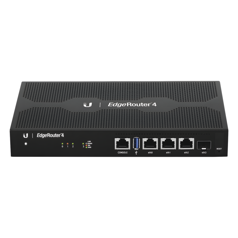 EdgeRouter 4, con 3 puertos 10