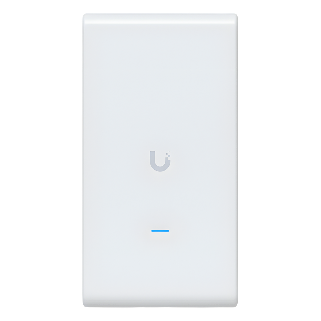 Punto de Acceso UniFi WiFi 6 Mesh Pro / 2.4 y 5 GHz / MU-MIMO 2x2 por banda / para exterior IPX6 / 2 puertos GbE (x1 PoE IN, x1 puerto de red) hasta 250 dispositivos, montaje en pared o mástil
