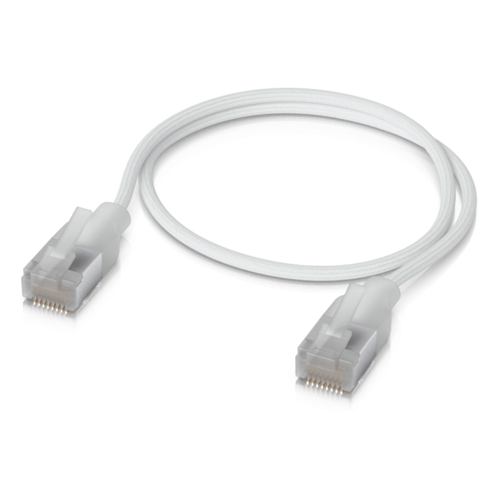 Patch cord Cat6A 30 cm, transparente