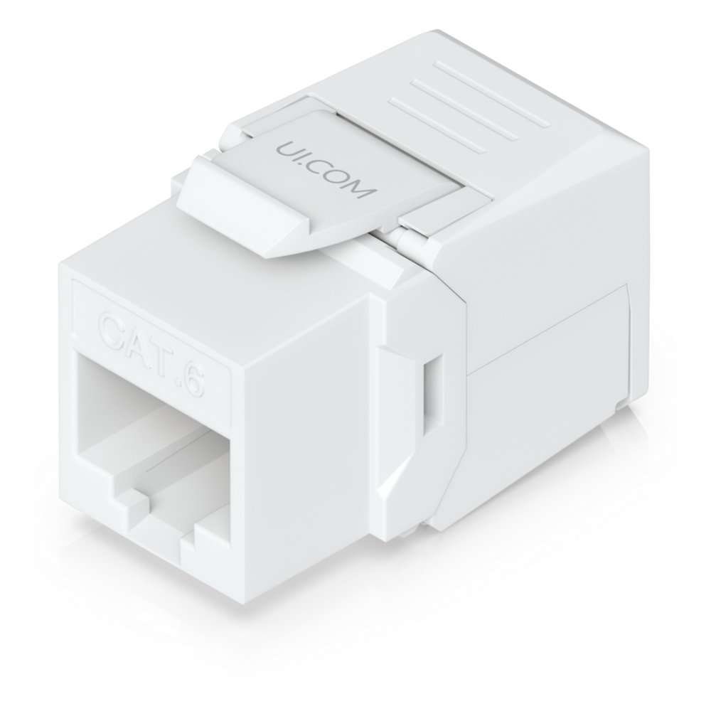 Jack RJ45 keystone Cat6, sin herramienta, 12 piezas