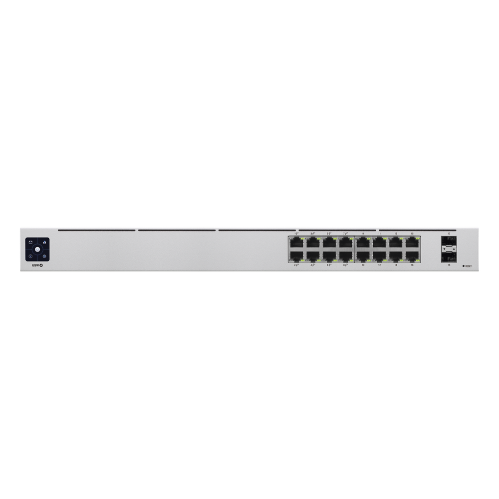 Switch administrable 16 puertos, PoE, Gigabit, capa 2, 42 W
