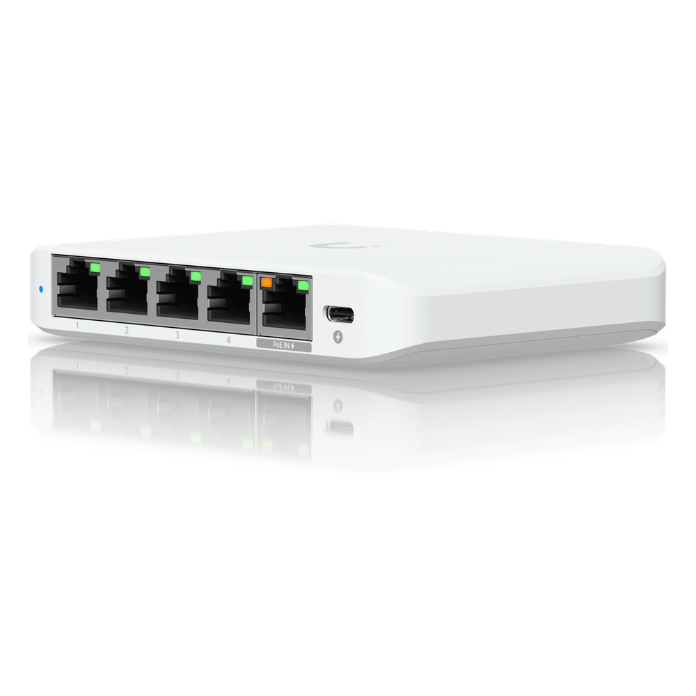 USW Flex Mini 2.5G Switch de 5 puertos 2.5G