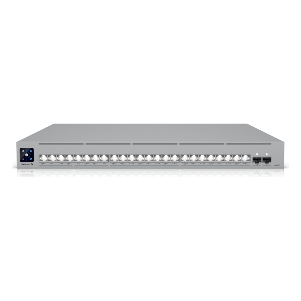 Switch administrable 24 puertos, PoE+, capa 3, 2 puertos SFP, 720 W