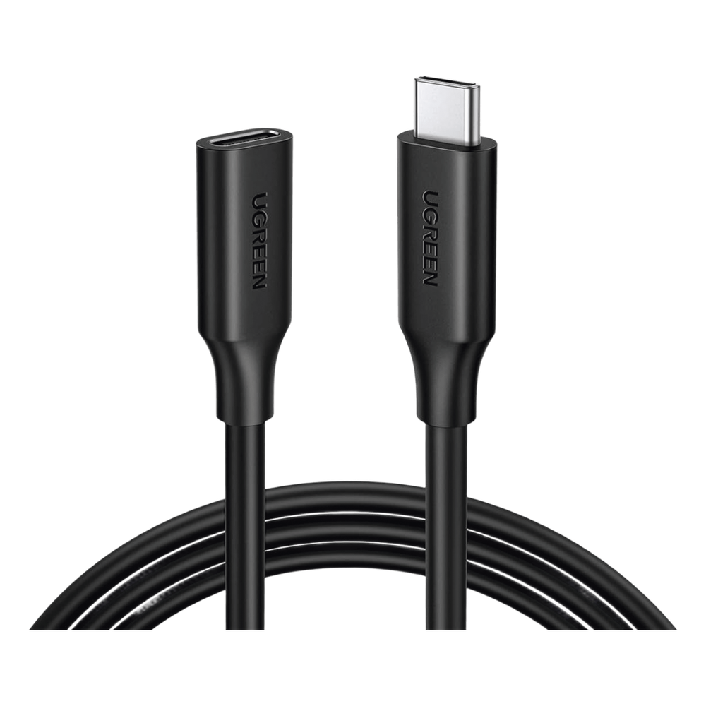 Cable USB-C Macho a USB-C Hembra 1 m, 10 Gbps