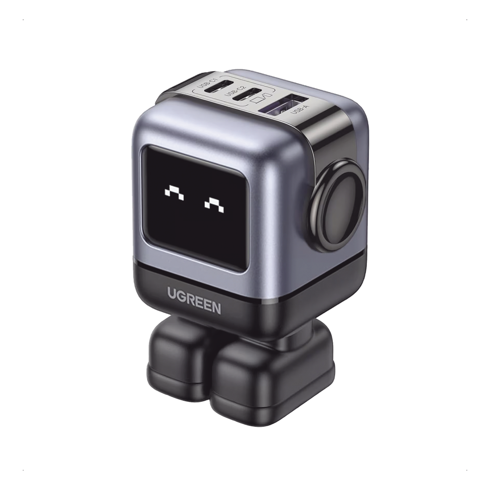 [15570B] Cargador RobotGaN de 65W Serie UNO 3 puertos