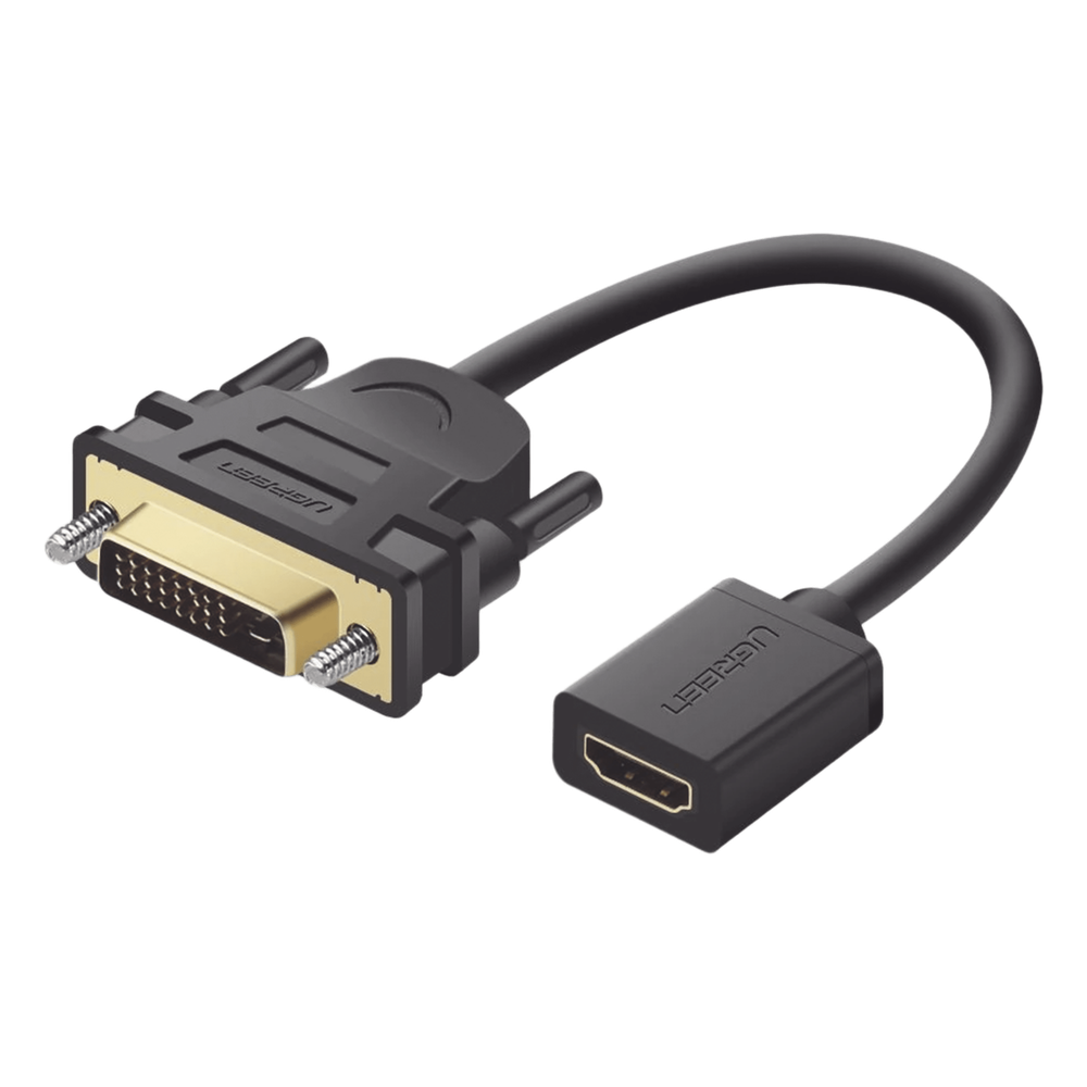 Convertidor DVI Macho a HDMI Hembra 1080P, 22 cm