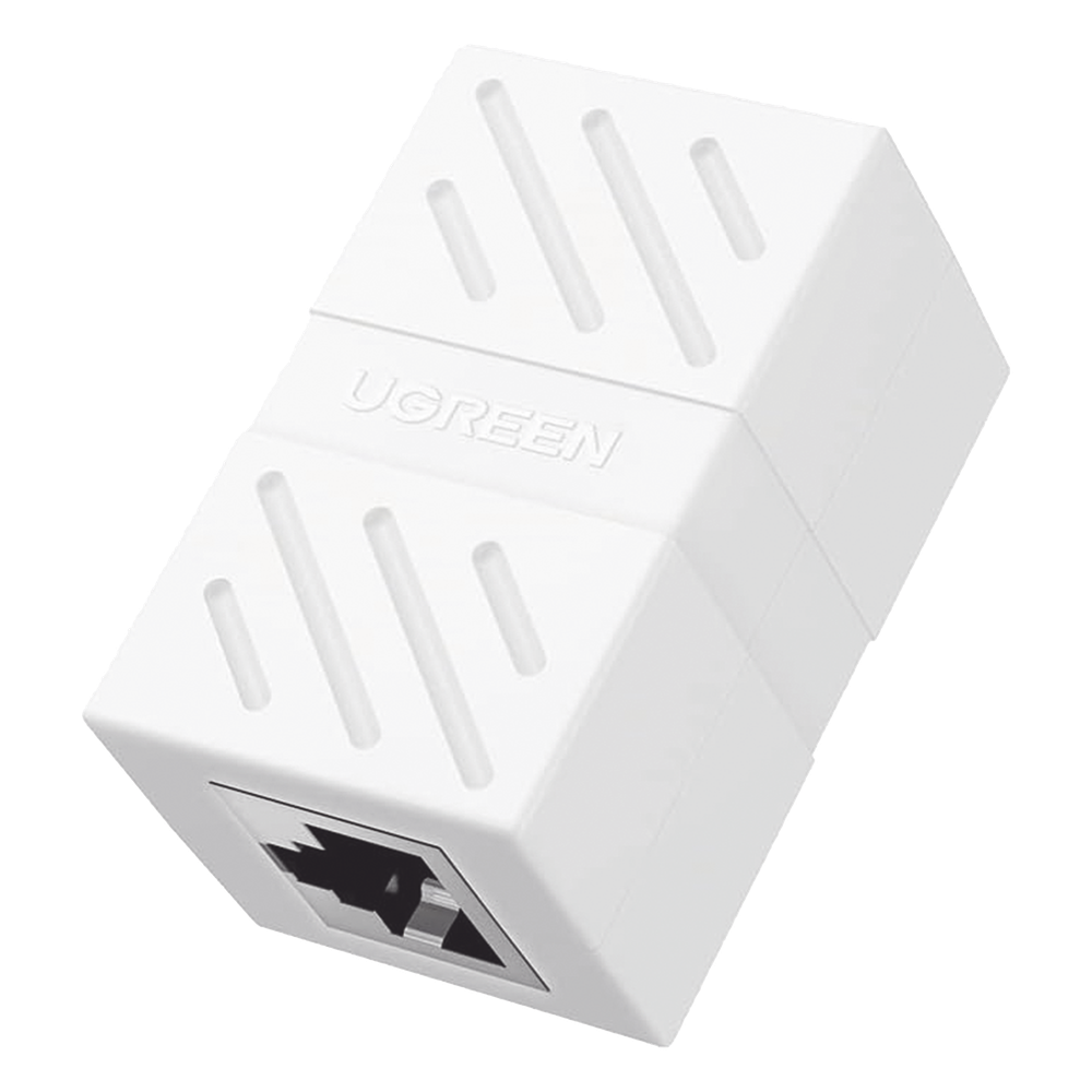 Acoplador RJ45 Cat7, blanco