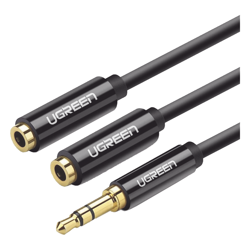 Cable Adaptador 3.5mm, negro