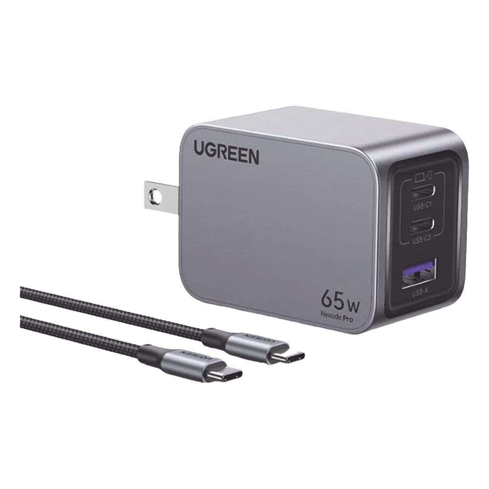 Cargador de 65W serie Nexode Pro 3 puertos