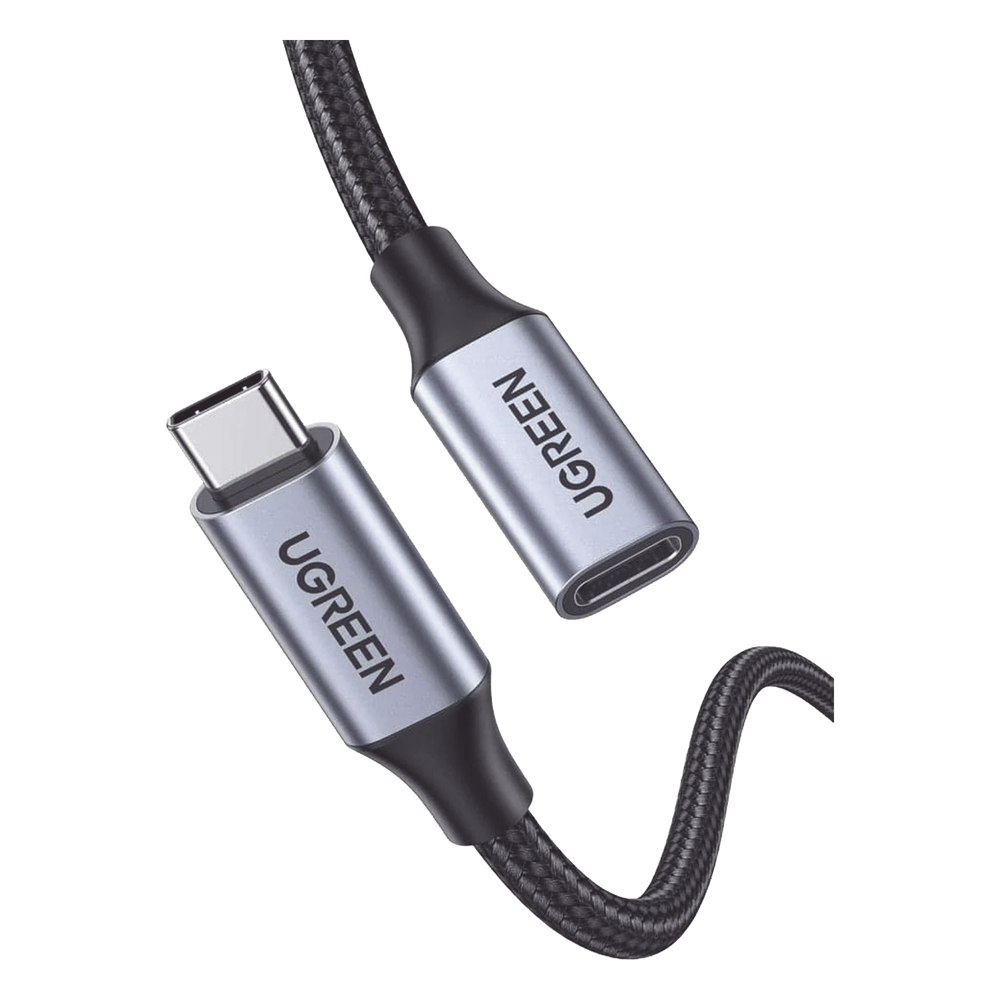 Cable USB-C Macho a USB-C Hembra 1 m, 10 Gbps