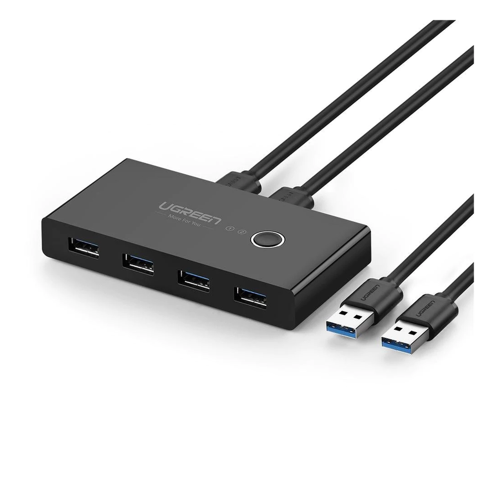 Conmutador USB para Compartir 4 puertos USB 3.0 a 2 PC Ìs 1.5 m