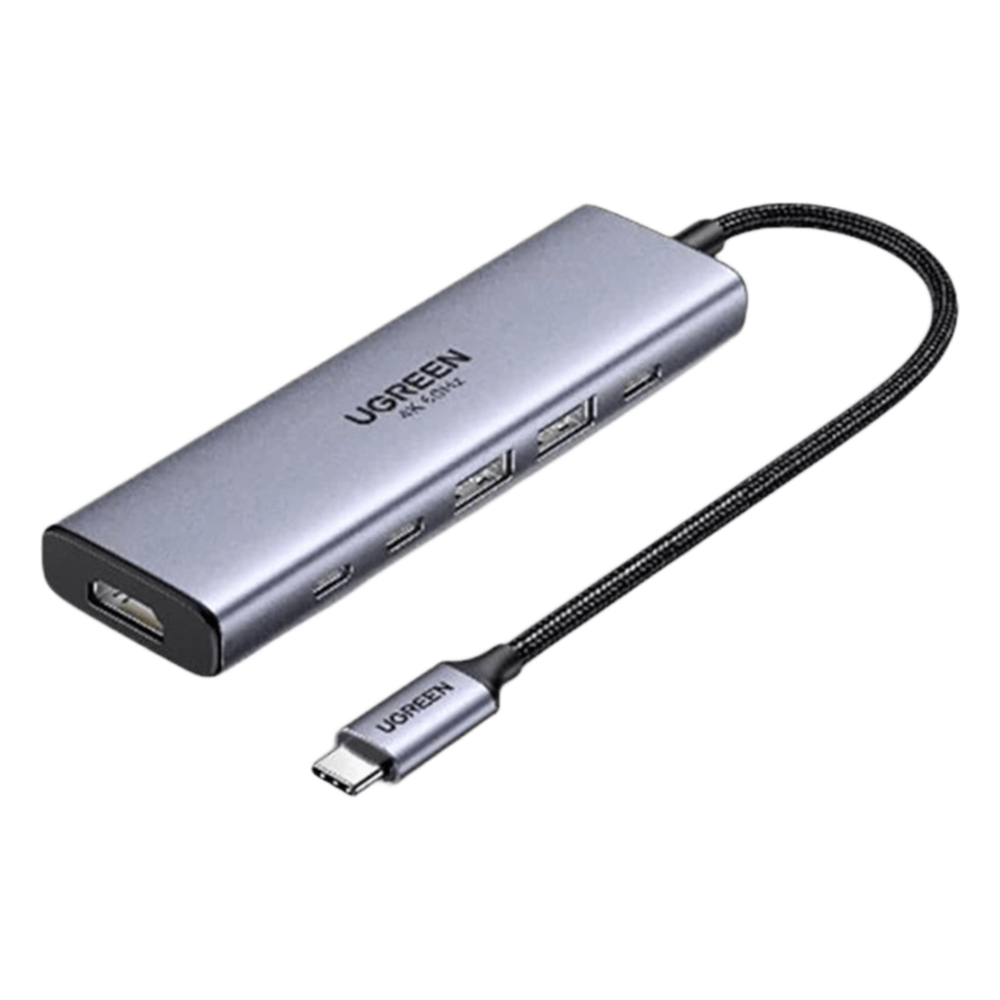 Hub USB-C 6 en 1