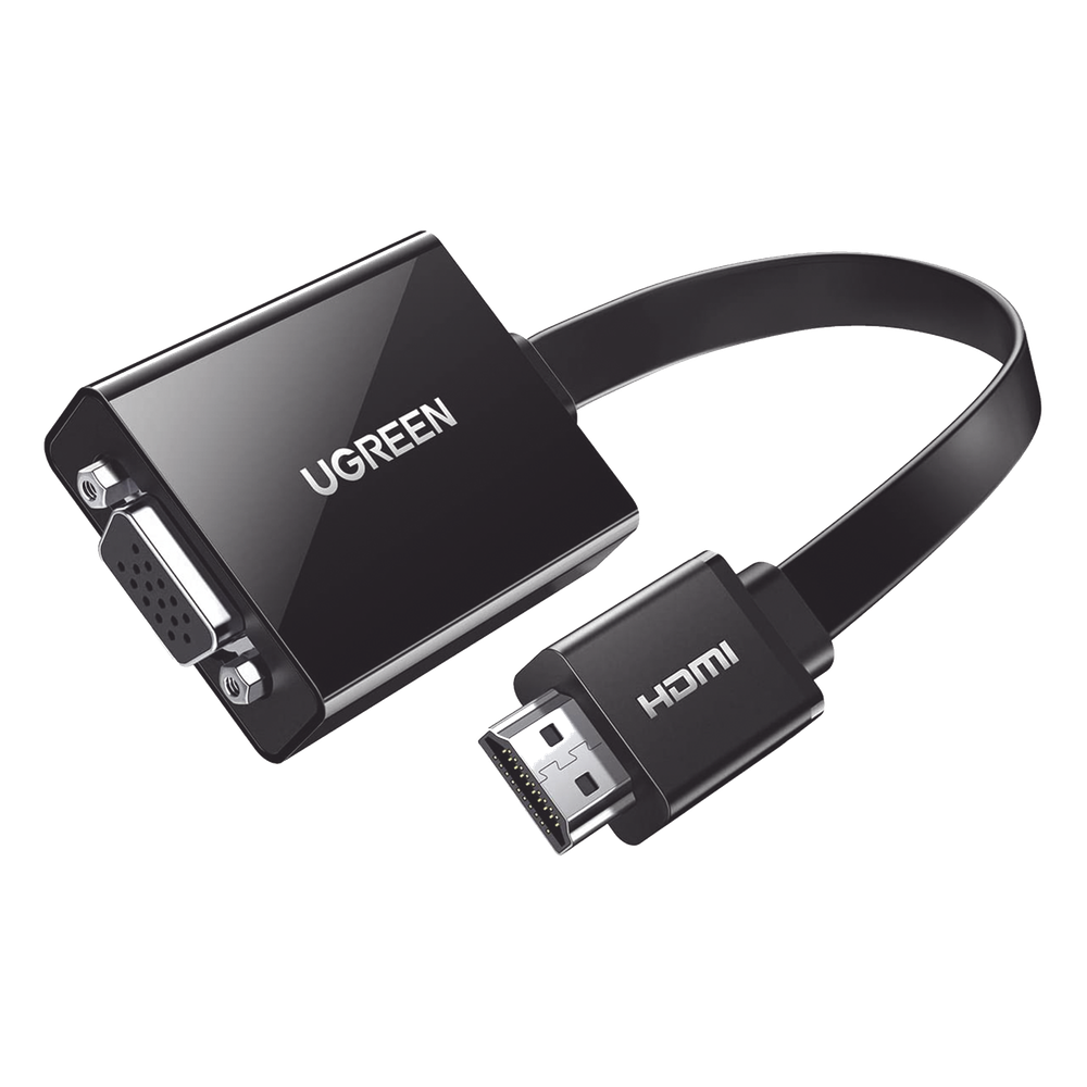 Adaptador HDMI a VGA 1080P, 3.5mm