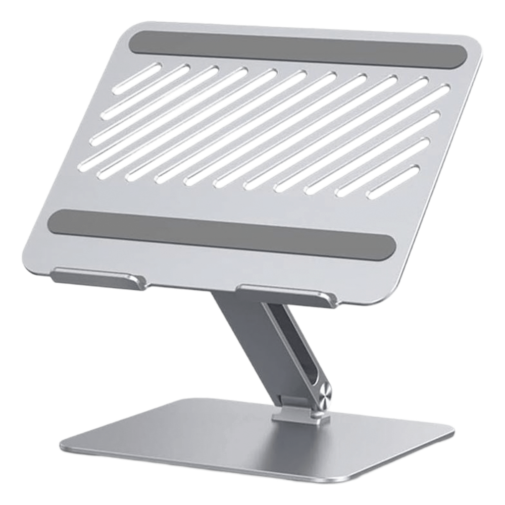 Soporte de Aluminio para Laptop 180°, 5Kg