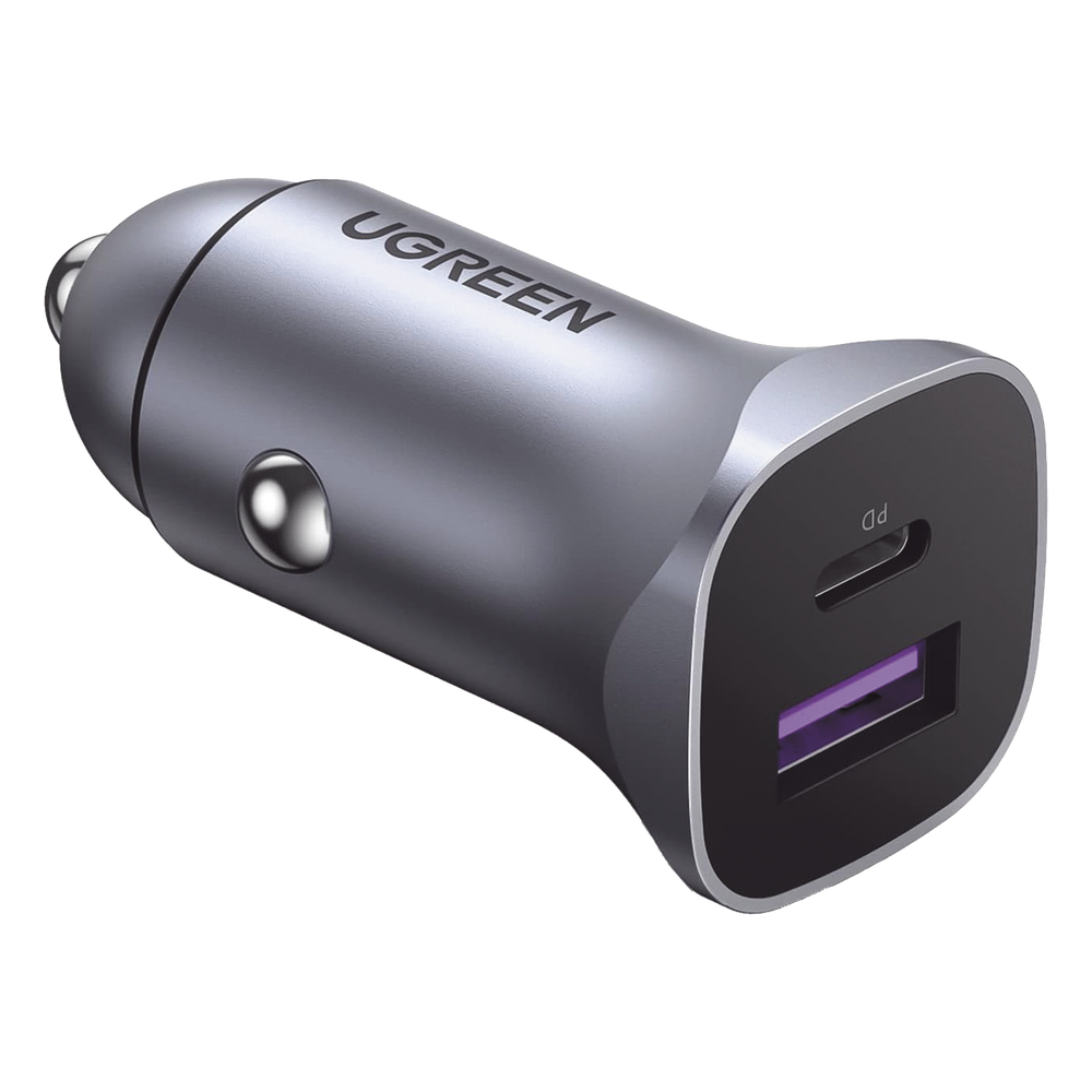 [40858] Cargador de Auto 30W 2 puertos