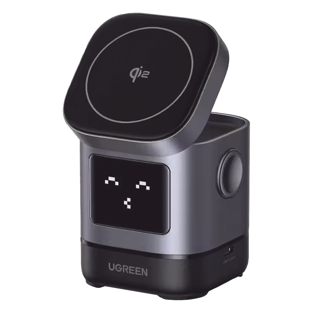 Cargador inalámbrico Robot 2 en 1 UGREEN Qi2