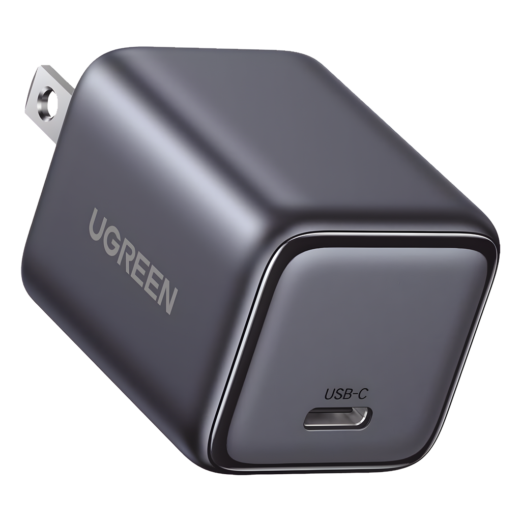 Cargador Mini de 30W | 1 USB-C de Carga Rápida | Tecnología GaN II | Carga Inteligente | Múltiple Protección | Mayor Eficiencia Energética | Tamaño Compacto