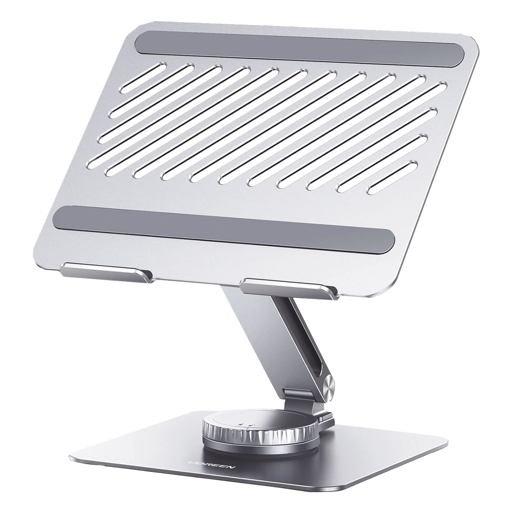 Soporte Giratorio de Aluminio para Laptop 360°, 5Kg