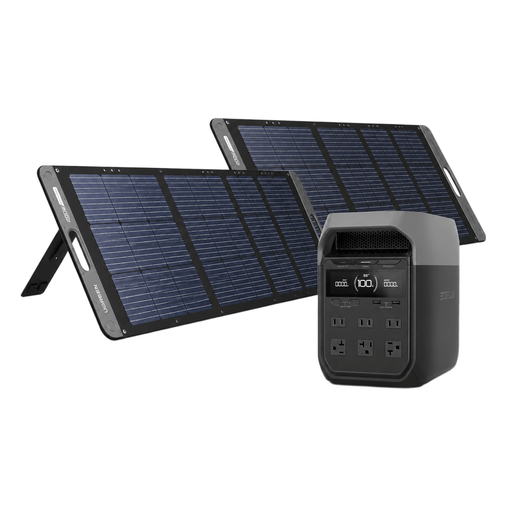 Kit de energía solar 200W, con panel solar