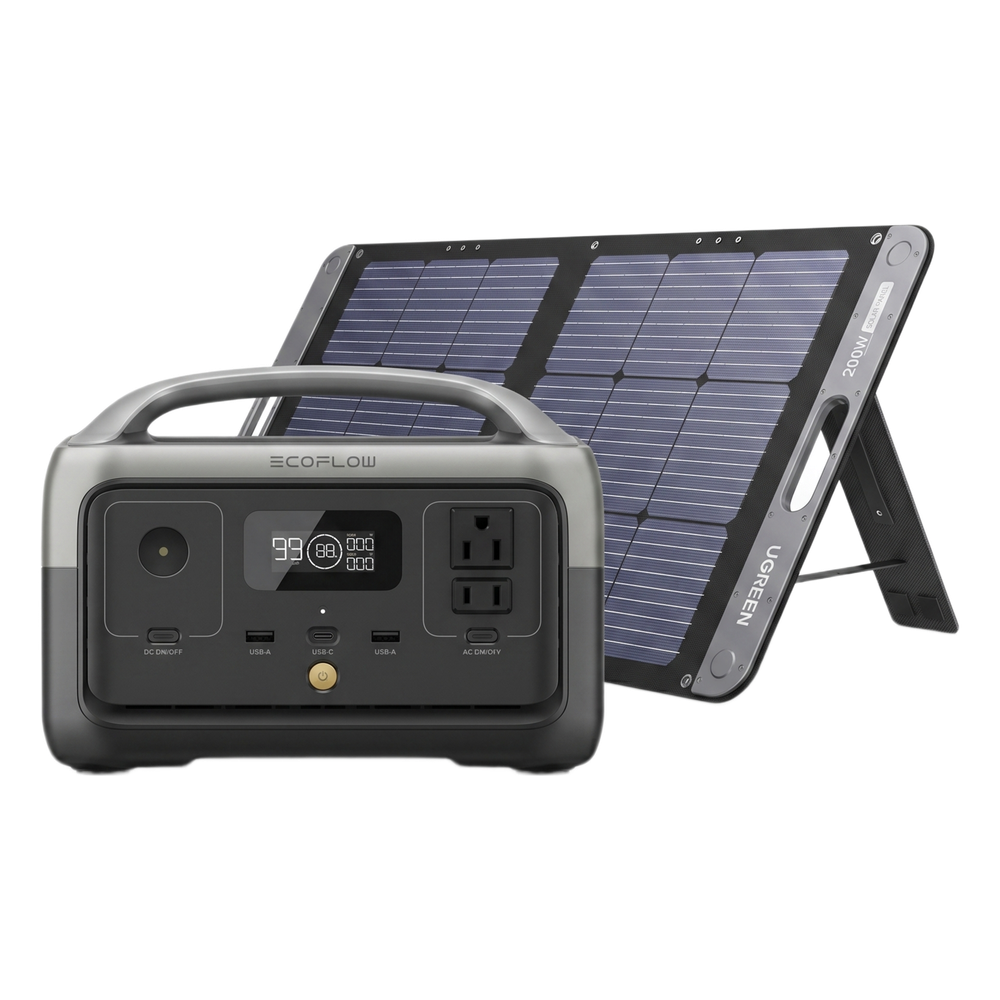 Estación de energía portátil 300 W, 256 Wh