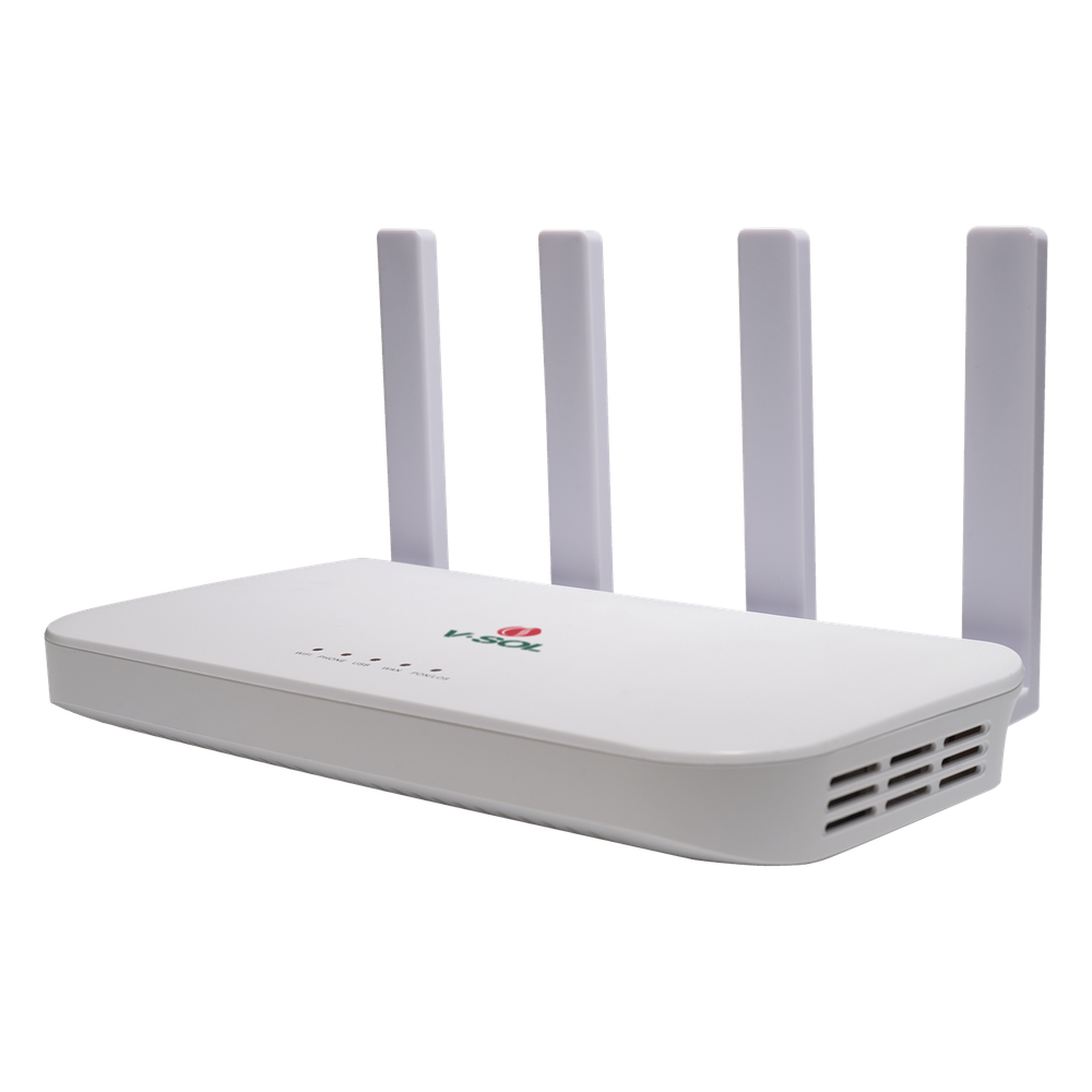 [HG325-AX] ONU DualMode EPON / GPON / Wi-Fi 6 / 1 Puerto FXS / 4 Puertos Gigabit / 1 Puerto USB / 1 Puerto SC / UPC