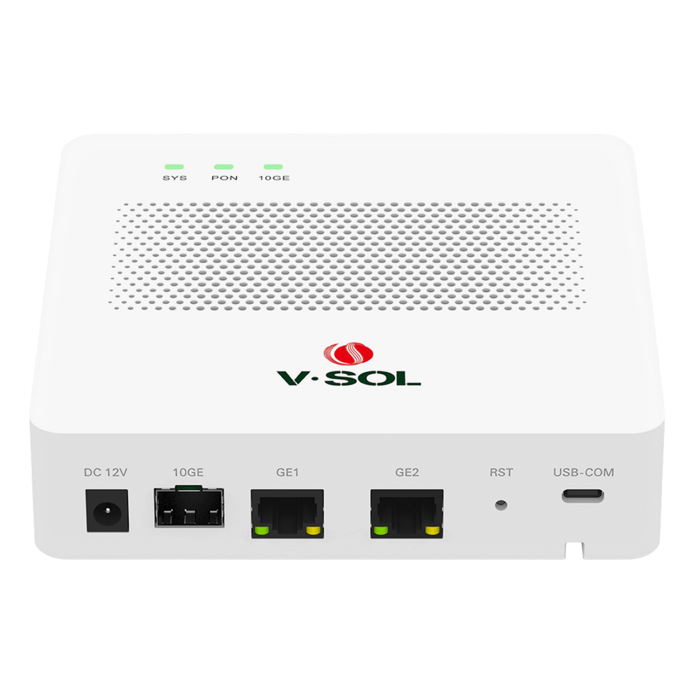 Mini OLT de 1 Puerto GPON SC / UPC con 3 puertos Uplink (2 puertos Gigabit Ethernet + 1 puerto SFP / SFP+), hasta 64 ONUs / ONTs