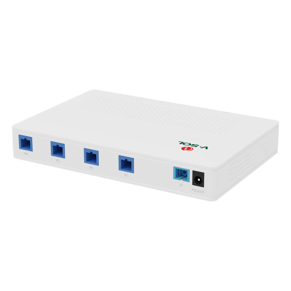 Splitter de fibra óptica 1x4, SC / UPC