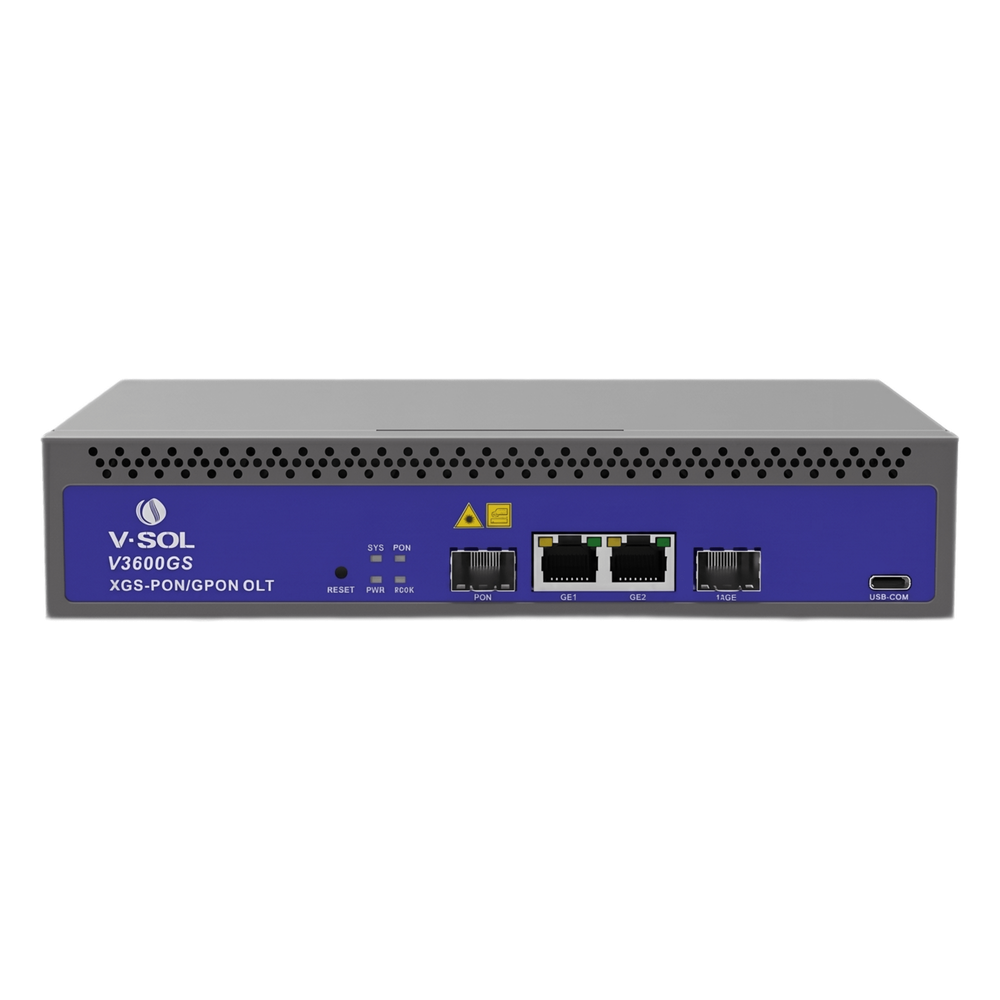 OLT de 1 puertos Combo GPON