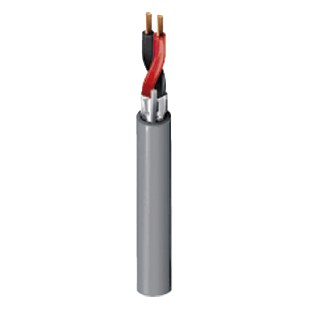 Bobina de cable para alarma 305 m, 2X16 AWG, gris